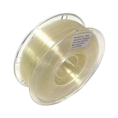 Filamento de impressora 3D PINRUI 1,75 mm PETG transparente e material PA para impressão 3D