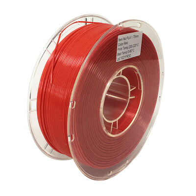Filamento de impressora 3D Pin Rui 1,75mm PLA PETG ABS Rodas de plástico com 50 cores